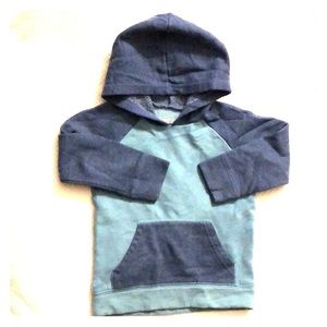 Softest Fleece two-toned blue sweatshirt